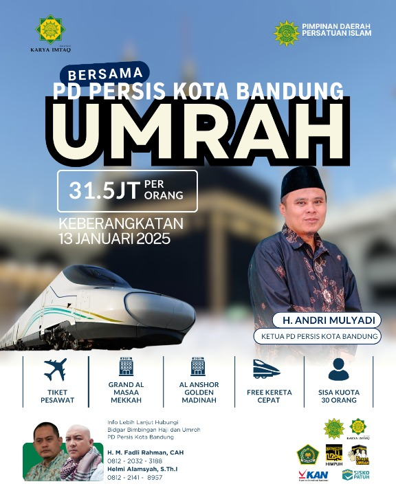 Umroh Bersama PD PERSIS Provinsi Jawa Barat